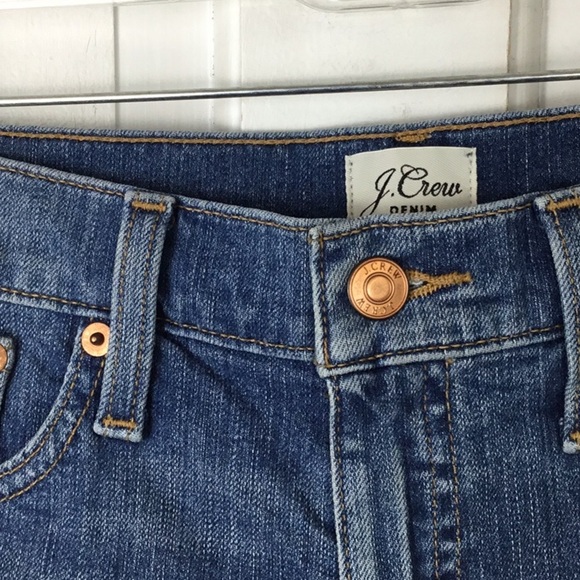 J. Crew Mid Rise Denim Shorts - Picture 4 of 10